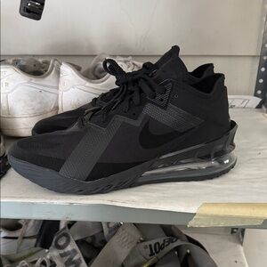 Nike Lebron XVIII Low Men's Sneaker Shoe Triple Black